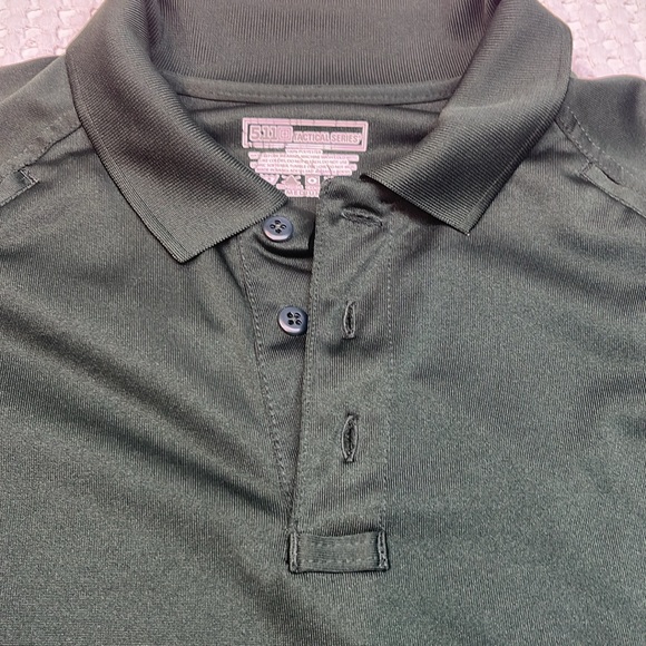 5.11 Tactical Series Men’s Polo with Pen Pockets Pre Owned - Picture 2 of 9
